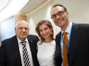Mikhail Gorbachev, Margo & Adam Koniuszewski